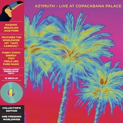Azymuth Live At Copacabana Palace BLUE (Dlx) VINYL LP