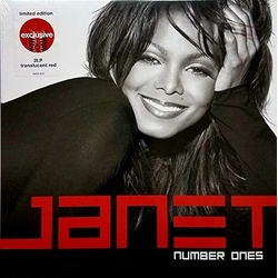 Janet Jackson Number Ones Colored Red VINYL LP