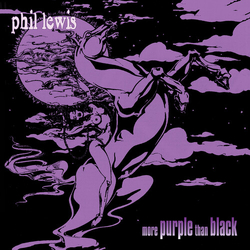 Phil Lewis More Purple Than Black - Purple (Colv) (Purp) vinyl LP