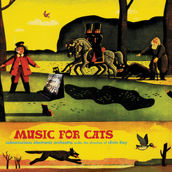 Cevin Key Music For Cats (Aniv) (Phot) SPLATTER VINYL LP