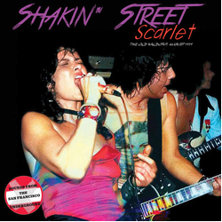 Shakin Street Scarlet The Old Waldorf August 1979 RED VINYL LP