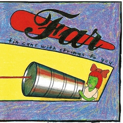 Far Tin Cans With Strings To You BLUE RED VINYL LP