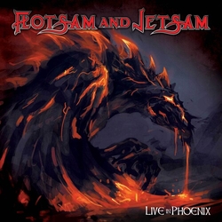Flotsam & Jetsam Live In Phoenix Colored Orange VINYL LP