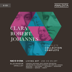 Brahms Goodyear Shelley Clara Robert Johannes - Living Art CD