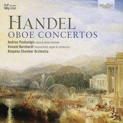 Handel Puskunigis Klaipeda Chamber Orchestra Oboe Concertos VINYL LP
