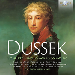 Dussek Kuijken Lubimov Complete Piano Sonatas & Sonatinas CD