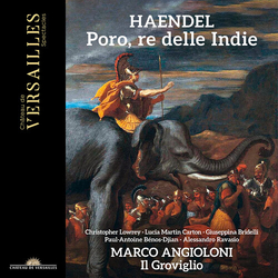 Handel Groviglio Angioloni Poro Re Delle Indie CD