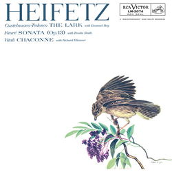 Jascha Heifetz Lark (Ogv) vinyl LP