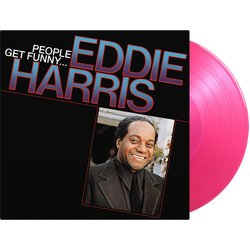 Eddie Harris People Get Funny PINK VINYL LP