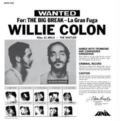 Willie Colon La Gran Fuga vinyl LP