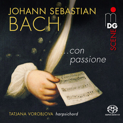 Bach J.S. Vorobjova Con Passione (Hybr) SACD CD