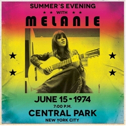Melanie Central Park 1974 - Pink (Colv) (Pnk) (Post) vinyl LP