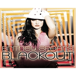 Britney Spears Blackout - Orange VINYL VINYL LP