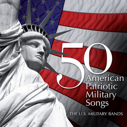 50 American Patriotic Military Songs Various 50 American Patriotic Military Songs Various VINYL LP