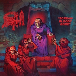 Death Scream Bloody Gore RED (Viol) WHITE VINYL LP