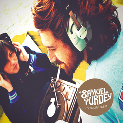 Samuel Purdey Musically Adrift - Blue BLUE  VINYL LP
