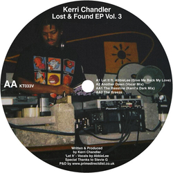 Kerri Chandler Lost & Found Ep Vol. 3 VINYL 12INCH