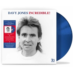 Davy Jones Incredible - Blue VINYL BLUE VINYL LP