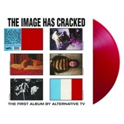Alternative Tv Image Has Cracked RED VINYL LP