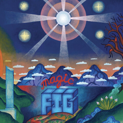 Magic Fig Magic Fig BLUE VINYL LP