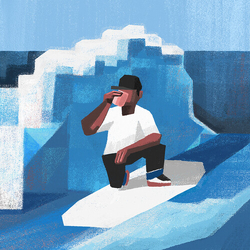 Blu Husayn,Shafiq Out Of The Blue VINYL LP