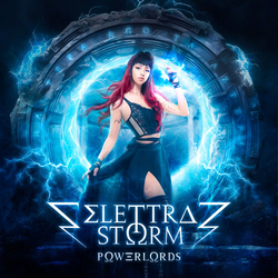 Elettra Storm Powerlords BLUE VINYL LP