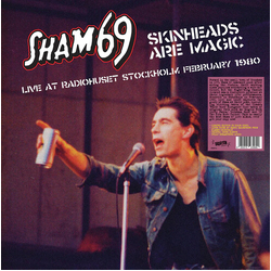 Sham 69 Skinheads Are Magic Live In Stockholm 02 02 1980 VINYL LP