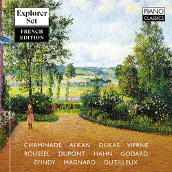 Chaminade Dukas Dutilleux Explorer Set - French Edition CD