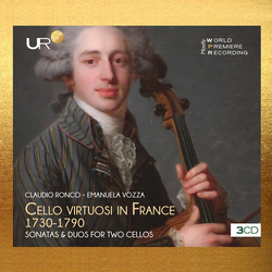 Ronco Vozza Cello Viruosi In France, 1730-1790 CD