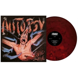 Autopsy Severed Survival 35Th Anniversary - Red Sleeve VINYL LP