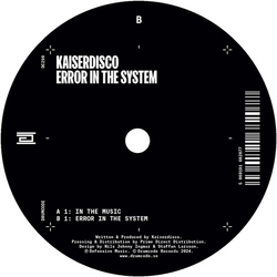 Kaiserdisco Error In The System vinyl 12