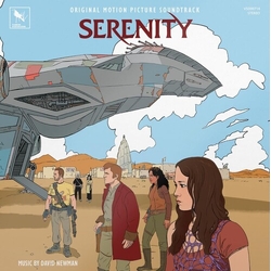 David BLUE Newman Serenity - O.S.T. BLUE VINYL LP