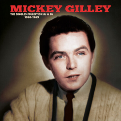 Mickey Gilley The Singles Collection a's & B's 1960-1969 Colored Gold VINYL LP
