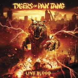 Tygers Of Pan Tang Live Blood (Uk) vinyl LP
