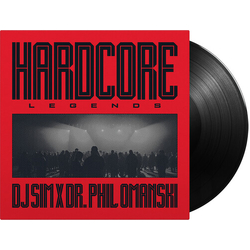 Dj Sim Dr. Phil Omanski Hardcore Legends (Ogv) vinyl LP