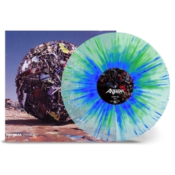 Anthrax Stomp 442 BLUE GREEN SPLATTER (Port) VINYL LP