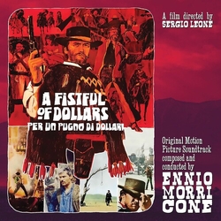Ennio RED Morricone Fistful Of Dollars - O.S.T. RED VINYL LP