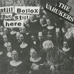 Varukers Still Bollox But Still Here Colored White VINYL LP