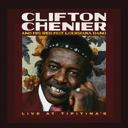 Clifton Chenier Live At Tipitinas June 7 1980 - Rusty Marble VINYL LP