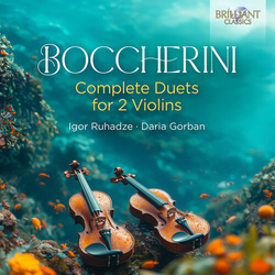 Boccherini Ruhadze Gorban Complete Duets For 2 Violins CD
