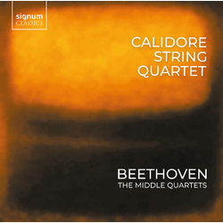 Beethoven,L.V. Calidore Quartet Quartets, Vol. 2 - Middle String Quartets CD
