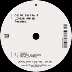 Oscar Escapa Recoded vinyl 12