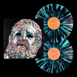 Foxing Foxing - Ice Blue With Black Splatter  BLUE VINYL LP