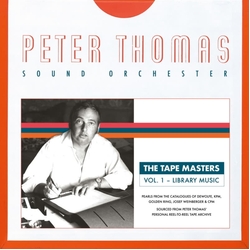 Peter Thomas Sound Orchester Tape Masters Vol. 1 Library Music (10In) vinyl 12