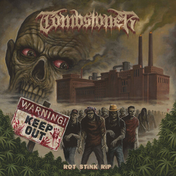 Tombstoner Rot Stink Rip (Yellow Vinyl) Colored VINYL LP