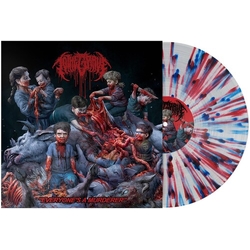 To The Grave Everyones A Murderer BLUE RED WHITE VINYL LP