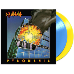 Def Leppard Pyromania 40Th Anniversary BLUE VINYL LP