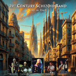 21St Century Schizoid Band Live In Italy - Yellow (Colv) (Ylw) vinyl LP
