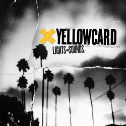 Yellowcard Lights & Sounds  YELLOW VINYL LP