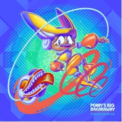 Pennys Big Breakway - O.S.T. (Colv) (Post) (Red) Pennys Big Breakway - O.S.T. (Colv) (Post) (Red) vinyl LP